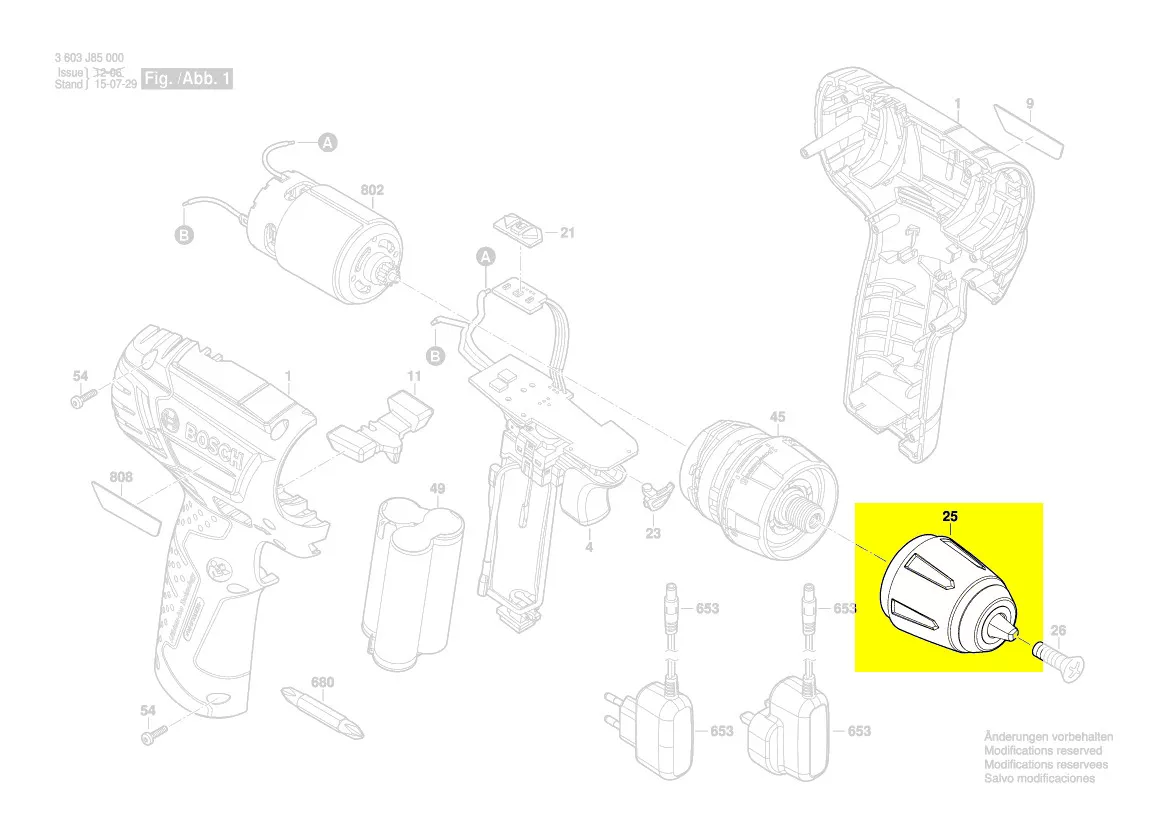 Mandrin à serrage rapide réf. 1 619 X07 210 Bosch